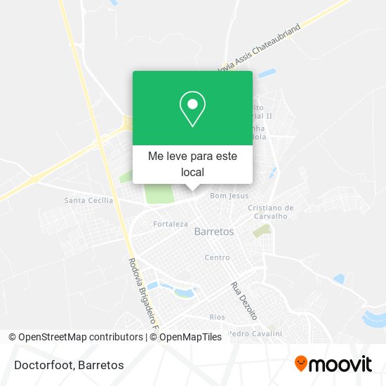 Doctorfoot mapa