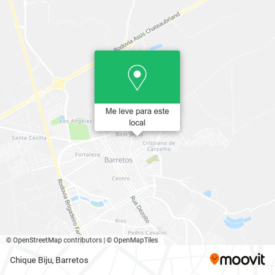 Chique Biju mapa