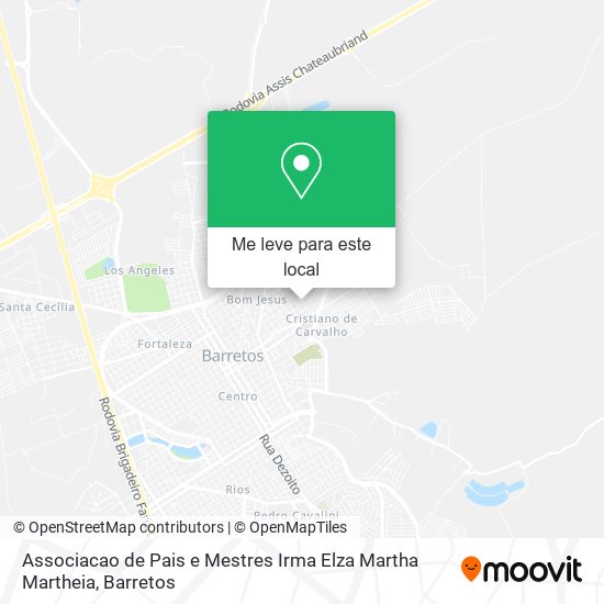 Associacao de Pais e Mestres Irma Elza Martha Martheia mapa