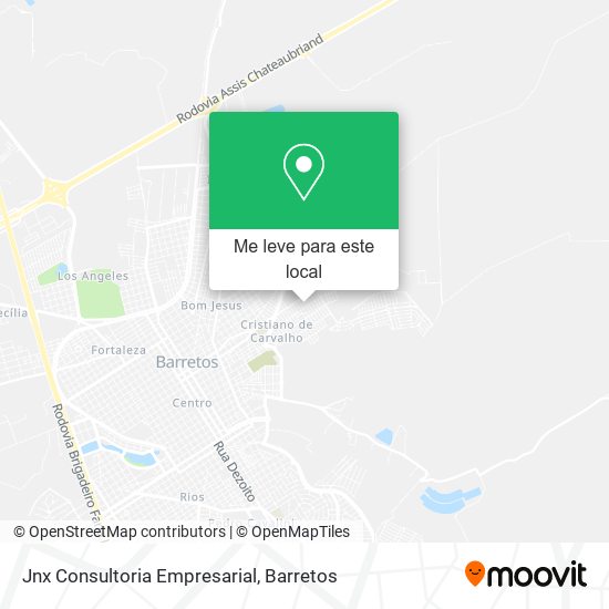 Jnx Consultoria Empresarial mapa
