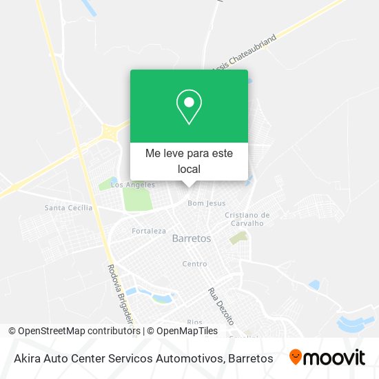 Akira Auto Center Servicos Automotivos mapa