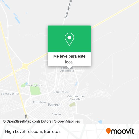 High Level Telecom mapa