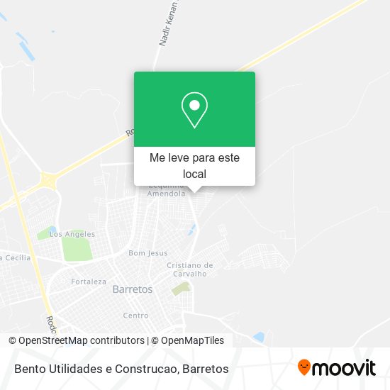 Bento Utilidades e Construcao mapa