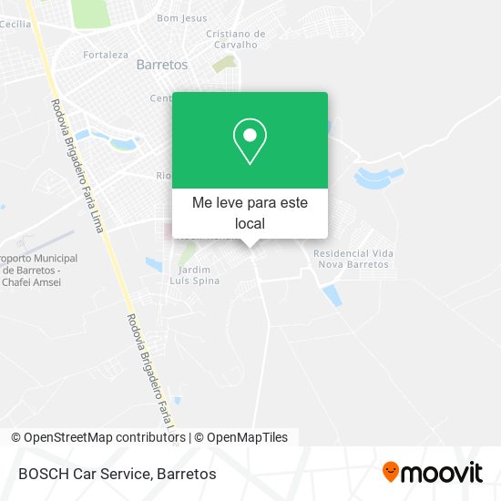 BOSCH Car Service mapa