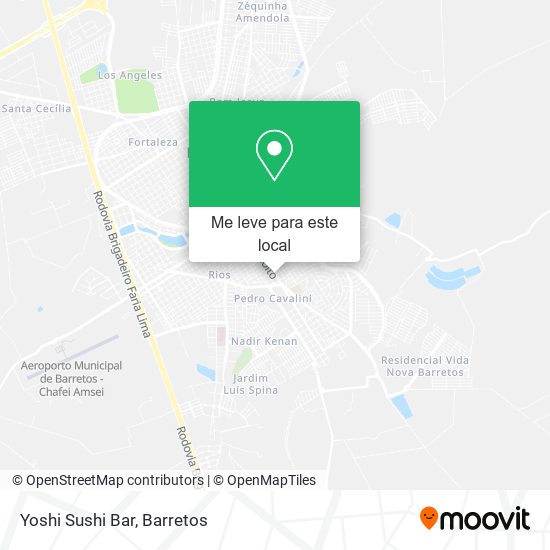 Yoshi Sushi Bar mapa