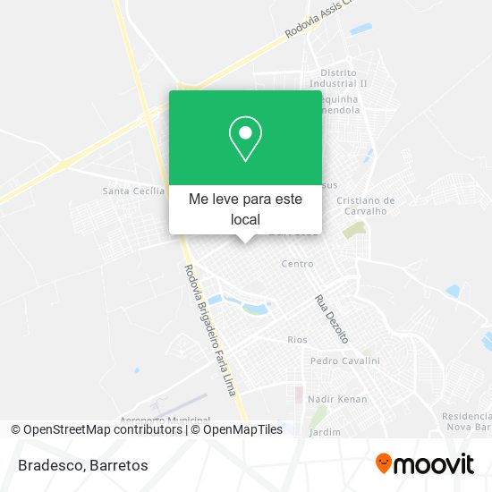 Bradesco mapa