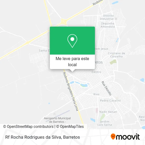 Rf Rocha Rodrigues da Silva mapa