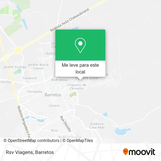 Rsv Viagens mapa