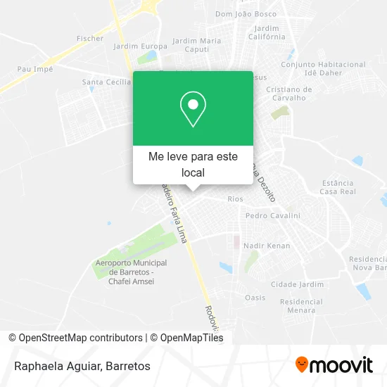 Raphaela Aguiar mapa