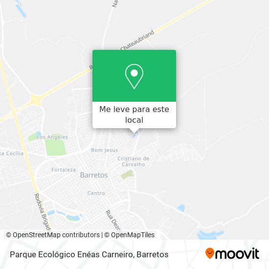 Parque Ecológico Enéas Carneiro mapa
