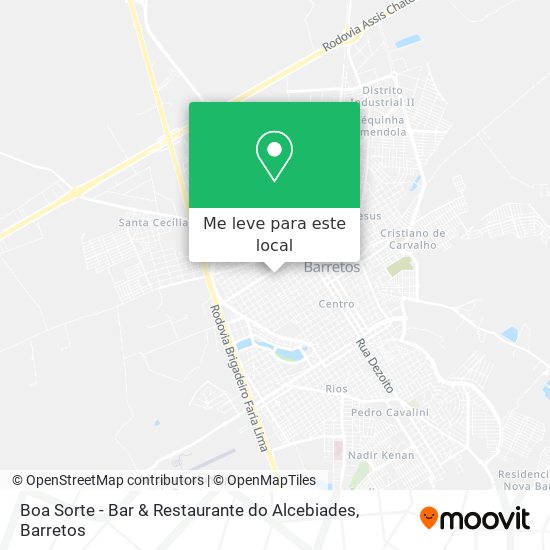 Boa Sorte - Bar & Restaurante do Alcebiades mapa