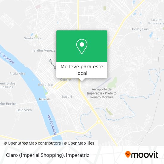 Claro (Imperial Shopping) mapa