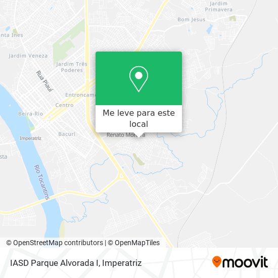 IASD Parque Alvorada I mapa