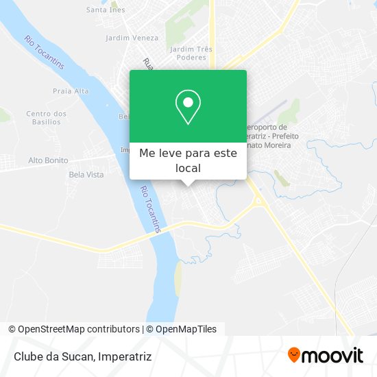 Clube da Sucan mapa