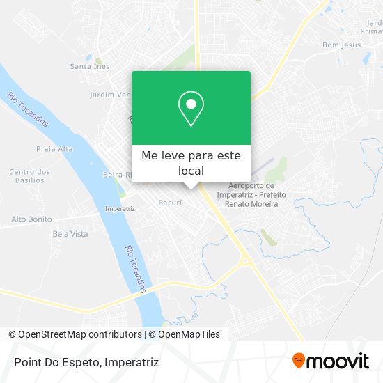 Point Do Espeto mapa
