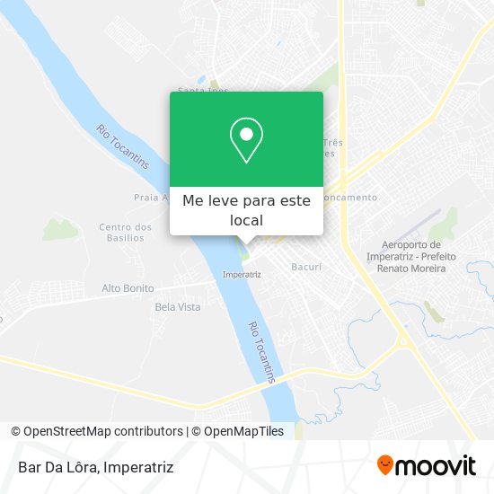 Bar Da Lôra mapa
