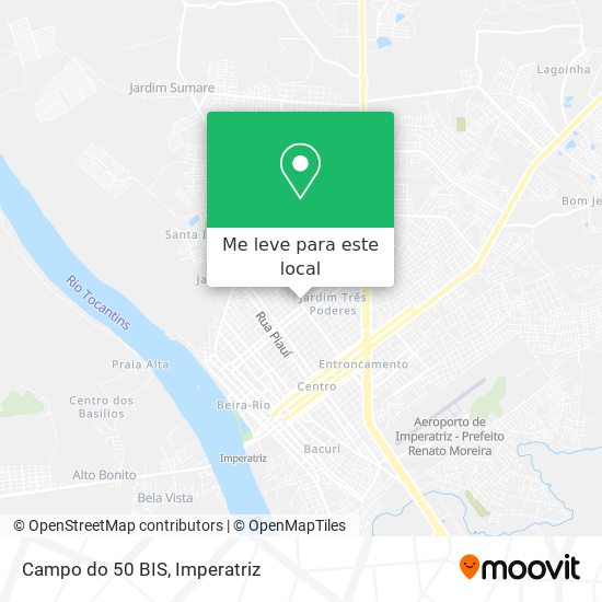 Campo do 50 BIS mapa