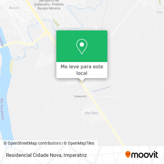Residencial Cidade Nova mapa
