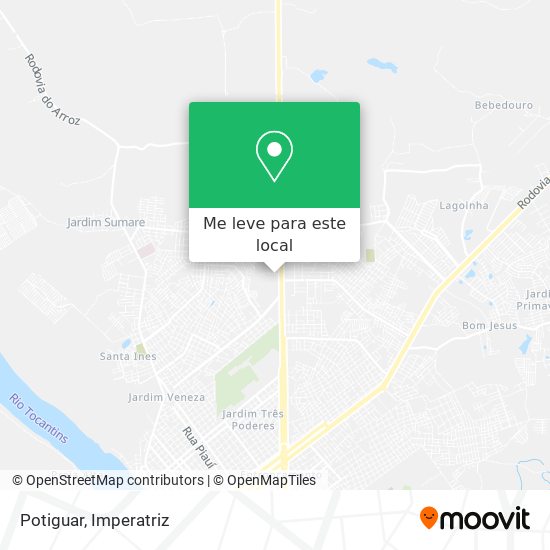 Potiguar mapa