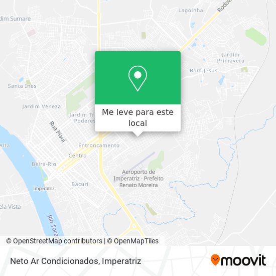 Neto Ar Condicionados mapa