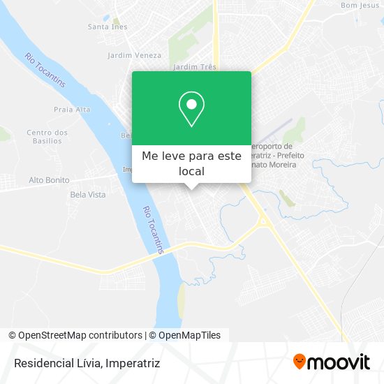 Residencial Lívia mapa