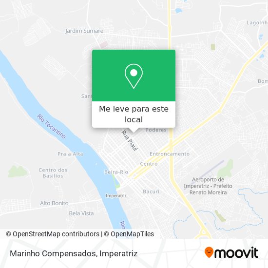 Marinho Compensados mapa