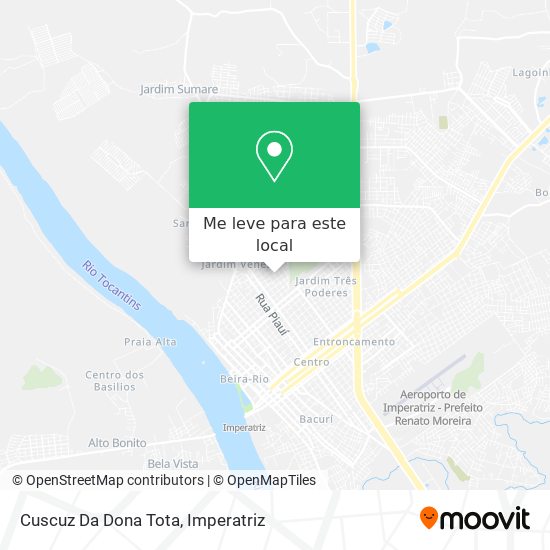 Cuscuz Da Dona Tota mapa