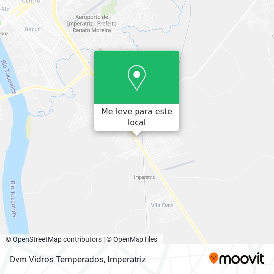Dvm Vidros Temperados mapa