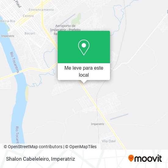 Shalon Cabeleleiro mapa