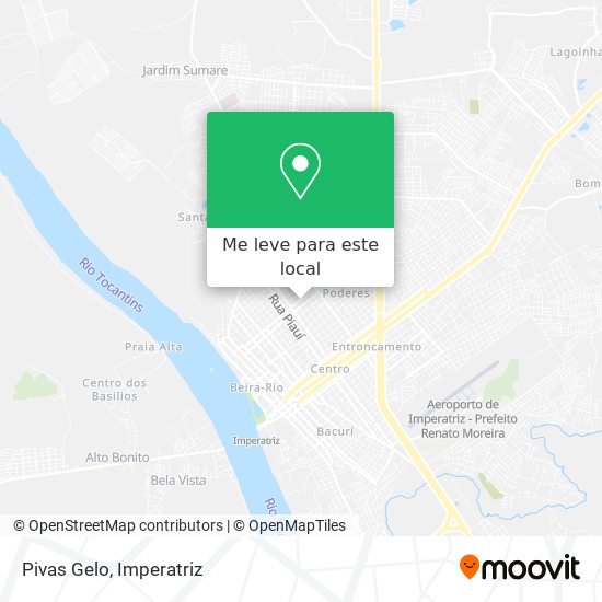 Pivas Gelo mapa