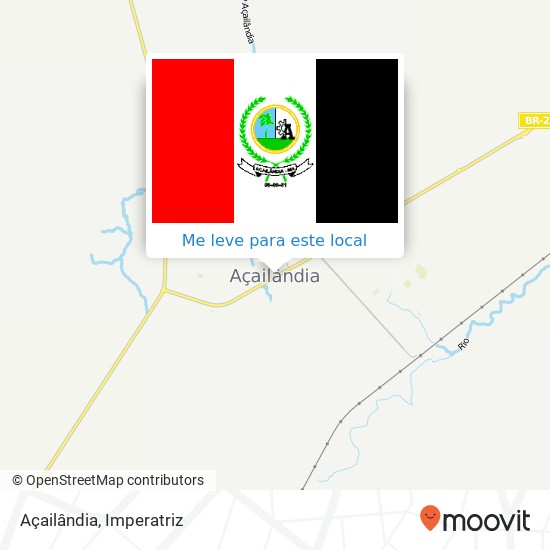 Açailândia mapa