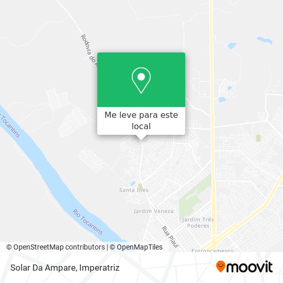 Solar Da Ampare mapa