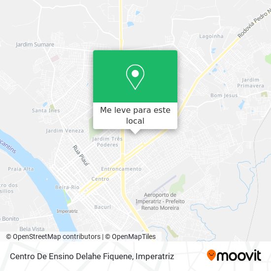 Centro De Ensino Delahe Fiquene mapa