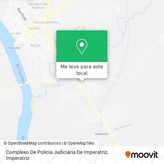 Complexo De Polícia Judiciária De Imperatriz mapa