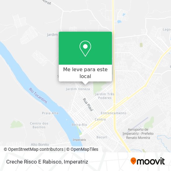 Creche Risco E Rabisco mapa