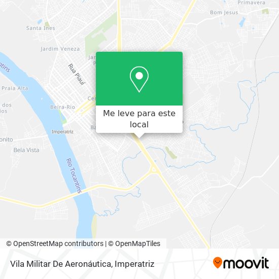 Vila Militar De Aeronáutica mapa