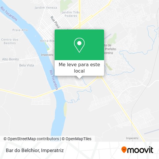 Bar do Belchior mapa
