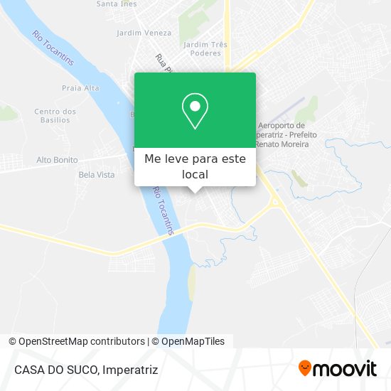 CASA DO SUCO mapa