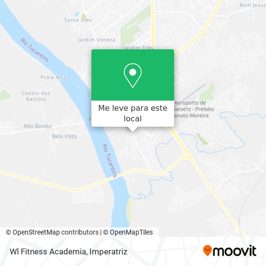 Wl Fitness Academia mapa