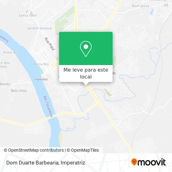 Dom Duarte Barbearia mapa