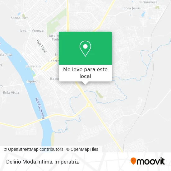 Delirio Moda Intima mapa