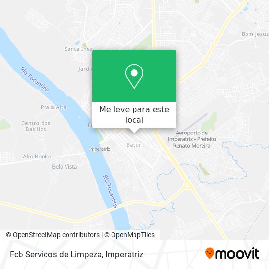 Fcb Servicos de Limpeza mapa