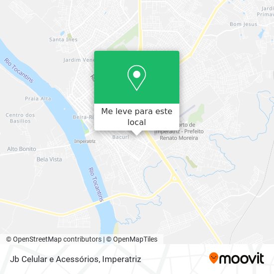 Jb Celular e Acessórios mapa