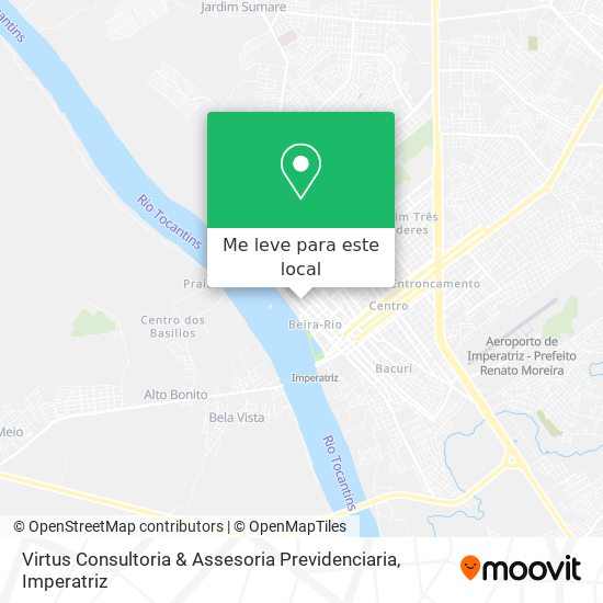 Virtus Consultoria & Assesoria Previdenciaria mapa