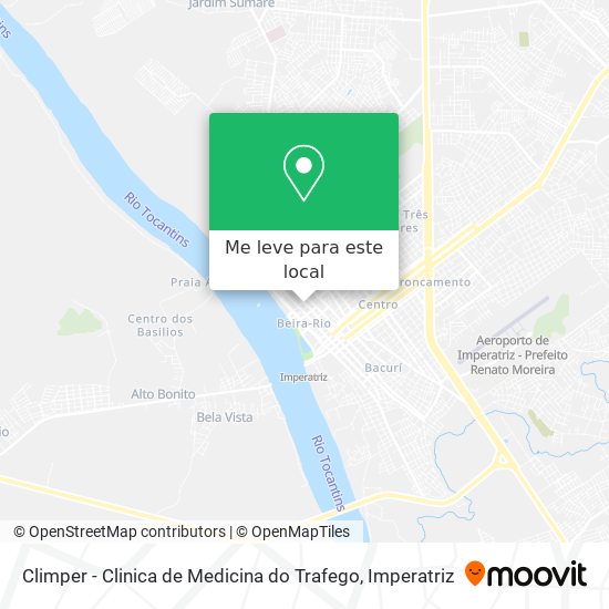 Climper - Clinica de Medicina do Trafego mapa