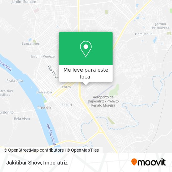 Jakitibar Show mapa