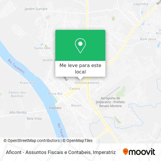 Aficont - Assuntos Fiscais e Contabeis mapa