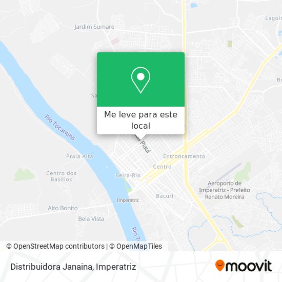 Distribuidora Janaina mapa