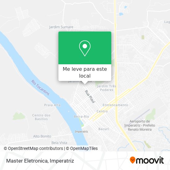 Master Eletronica mapa