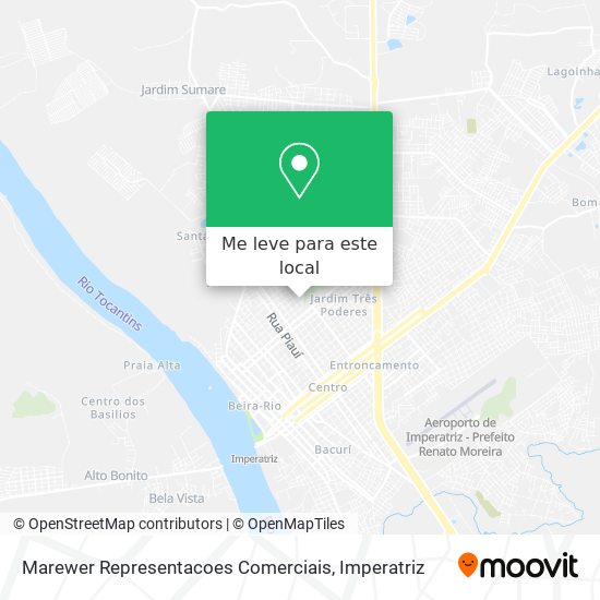 Marewer Representacoes Comerciais mapa
